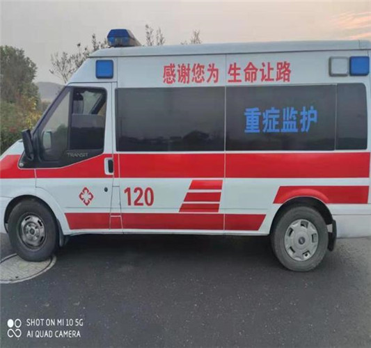 额济纳救护车出租服务案例3