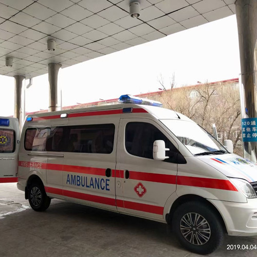 额济纳救护车出租服务案例2
